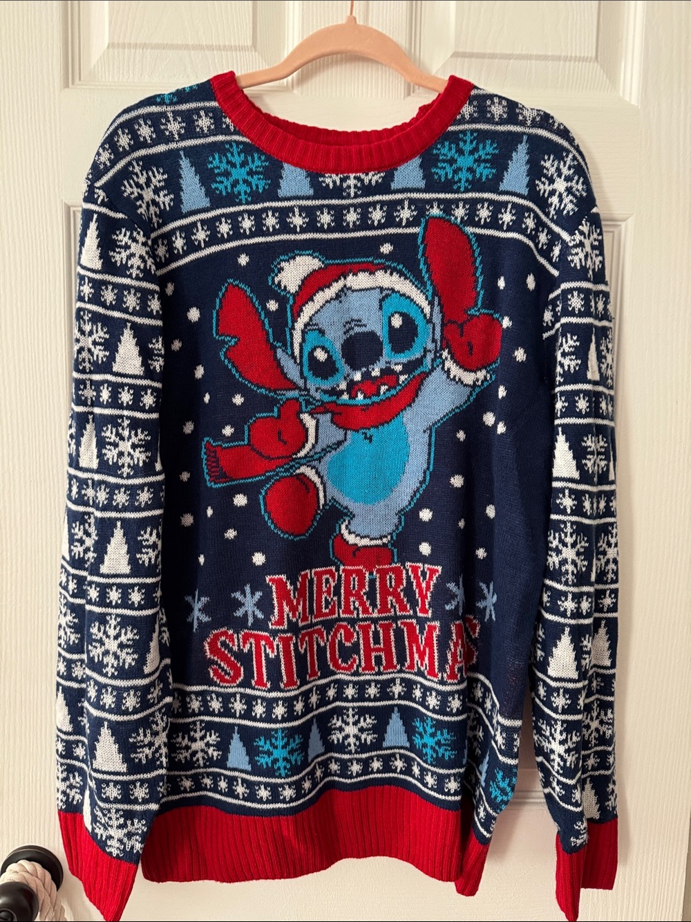 Disney Stitch Merry Stitchmas Sweater